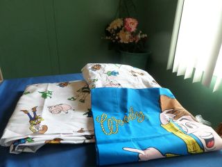 Vintage Toy Story Twin Bed Shett Set Bedding 1 Pillowcase