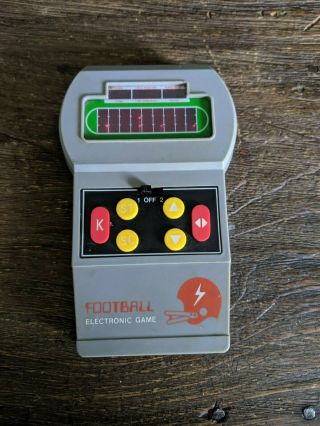 Vintage 1978 Handheld Football Electronic Game Model 003201 &