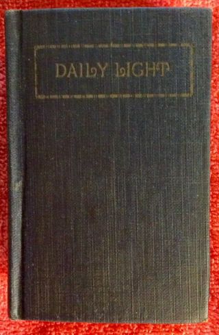 Daily Light On The Daily Path Mini Book Great Britain Hardcover Vintage