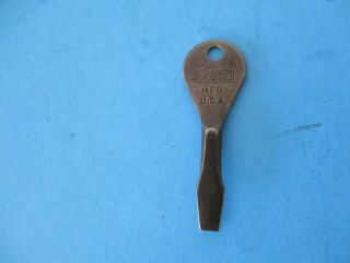 Vintage Proto Mfd Usa Slotted Mini Pocket Key Chain Screwdriver