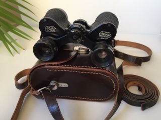 Antique Vintage Leitz Leica Bitur 4x20 binoculars Fernglas,  Case 3