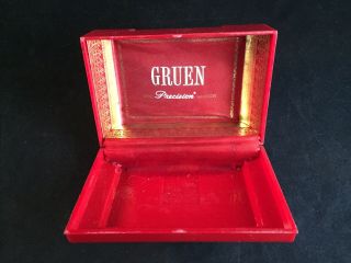 Vintage Gruen " The Precision Watch " Box