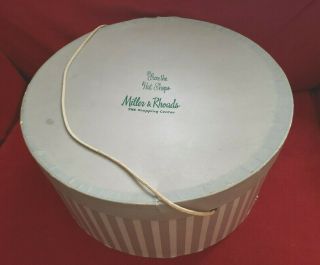 Miller And Rhoads Vintage Items - Hat Box & Tea Room Children 