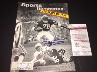 Mike Ditka Chicago Bears Autographed Signed Sports Illustrated Jsa