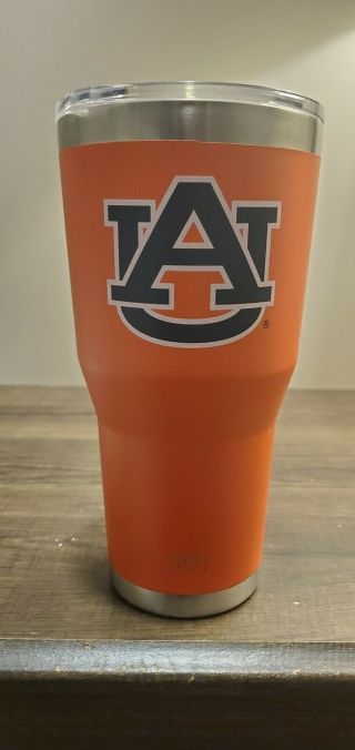 Ncaa 30 Oz Auburn Tigers Vacuum Double Wall Stainless Steel Tumbler Cup