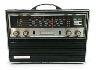 Vintage 1970 Aircastle Model 136f1 5 Band Receiver 15 Transistor Radio