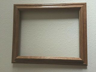VTG Wood Wooden Picture Frame Front Only 13 X16 