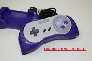 Vintage Score Controller Grips For Nintendo Snes Controllers Purple