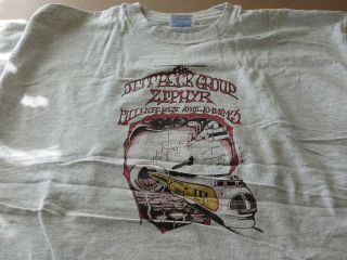 Vintage Tommy Bolin Archives Shirt Size Xl Jeff Beck Retro Fillmore West Zephyr