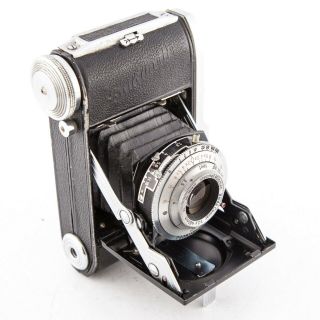 Baldinette Vintage Folding Camera With Steinheil Cassar 50mm F2.  8