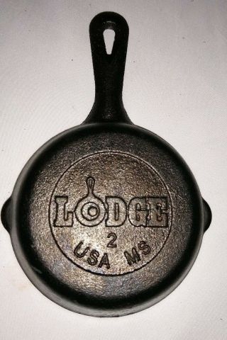 Vintage Lodge Cast Iron Mini Skillet 2