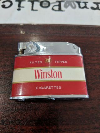 Vintage Winston Cigarettes Lighter Zenith Japan