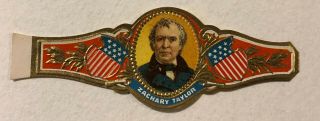 Foil - Stamped President Cigar Bands (circa 1909) – Zachary Taylor