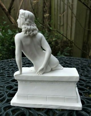 Antique Sevres Parian Bisque Art Nouveau Naked Female Figure C1912 - Joe Descomps