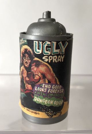 Goofy Groceries Ugly Spray Can Mini Candy 1985 Fun Foods 1 " Miniature Oddity Vtg