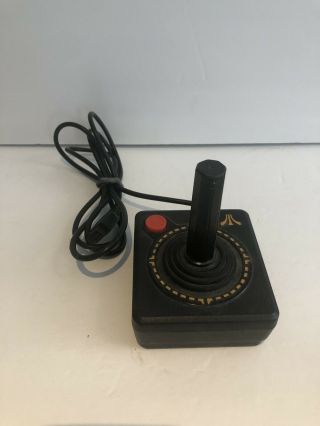 Vintage 1980s Atari 2600 Joystick Controller Black
