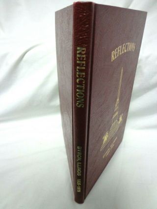 Reflections - Byron,  Illinois 1835 - 1976,  hardcover book,  histor y EUC 3