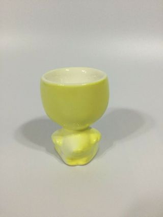 Vintage Yellow Chick Egg Cup Chicken Bird Giftcraft Japan 3