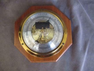 Vintage Cape Cod Marine Barometer Wind & Weather Indicators Wall Mount Ub