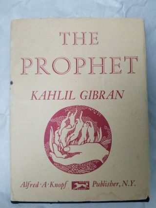 The Prophet By Kahlil Gibran Pocket Edition 1967