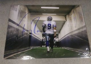 Tony Romo Dallas Cowboys Nfl Football 11x14 Photo Autographed Signed