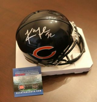 Khalil Mack Chicago Bears Signed/autograph Nfl Football Riddell Mini Helmet