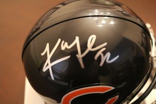 Khalil Mack Chicago Bears Signed/Autograph NFL Football Riddell Mini Helmet 3