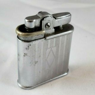 Vintage Ronson Whirlwind Cigarette Lighter Not Engraved Old Style Silver