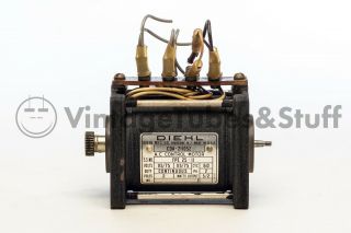 Vintage Diehl Mfg Company Electric A.  C.  Control Motor Cda - 211052