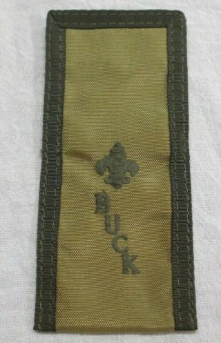 Vintage Old Bsa Boy Scout Buck Nylon Knife Sheath