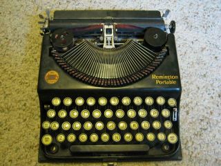 Vintage 1923 Remington Portable Typewriter W/case Nk31443 - Parts - Restore