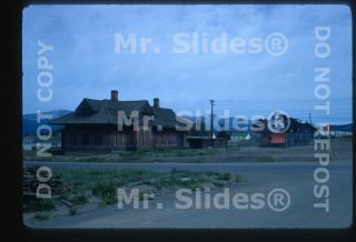 Slide C&s Colorado & Southern Cb&q Leadville Co Station In 1967