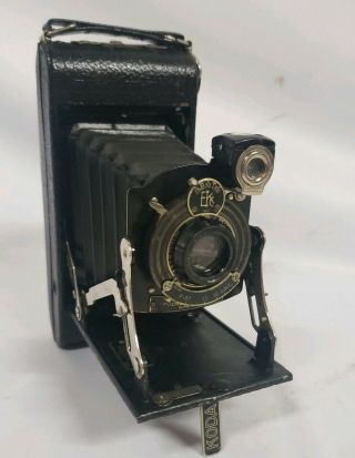 Vintage Kodak | Folding Pocket Camera | No.  1 Series II | w/ Case | Made in USA 2