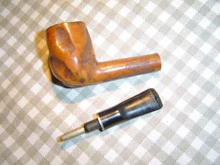 Yello - Bole Imperial honey cured wood pipe vintage carved smoking imported briar 2