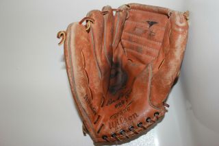 Vintage Wilson Baseball Glove A2356 Manny Trillo Leather Snap Action Cowhide