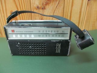 Vintage National Panasonic Radio Rf - 610 – Travel Transistor Am/fm