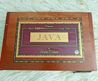 Java Robusto By Drew Estate Cedar Dovetail Cigar Box