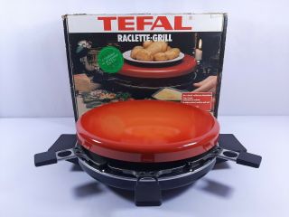 T - Fal Tefal Vintage Raclette Swiss Style Cheese Grill France -