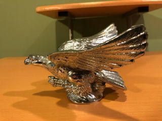 Vintage FLYING EAGLE Hood Ornament Radiator Chevy Car Truck American Collectible 2