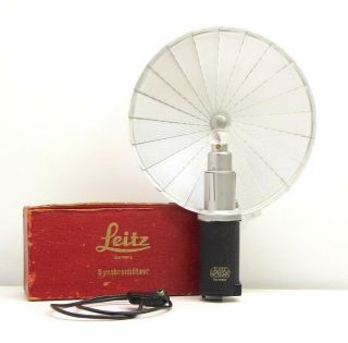 Vintage Leitz Wetzler Leica Camera Synchroblitzer Foldable Flash Germany
