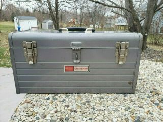 Vintage Craftsman 6500 Toolbox W.  Carry Tray
