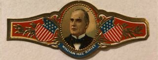 Foil - Stamped President Cigar Bands (circa 1909) – William Mac Kinley