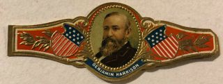 Foil - Stamped President Cigar Bands (circa 1909) – Benjamin Harrison