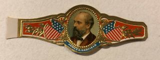 Foil - Stamped President Cigar Bands (circa 1909) – James A.  Garfield