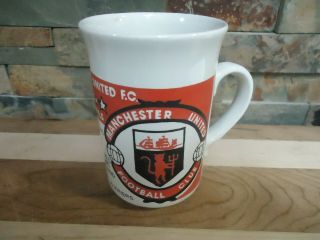 Vintage Manchester United Fc - Red Devils - Football - Champions - Coffee Mug - Soccer