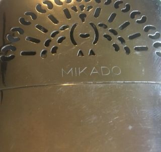 Vtg Mikado Peacock Butane Hand Warmer Made In Japan Euc - Fast