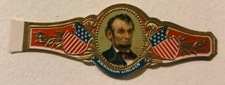 Foil - Stamped President Cigar Bands (circa 1909) – Abraham Lincoln