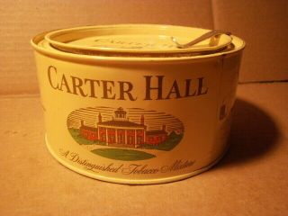Vintage - Carter Hall Distinguished Tobacco Mixture - 8oz Tin (empty)