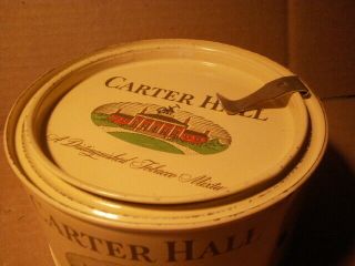 Vintage - Carter Hall Distinguished Tobacco Mixture - 8oz TIN (empty) 2