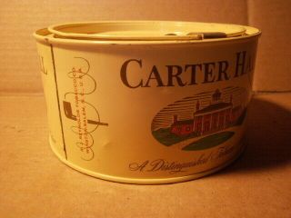 Vintage - Carter Hall Distinguished Tobacco Mixture - 8oz TIN (empty) 3